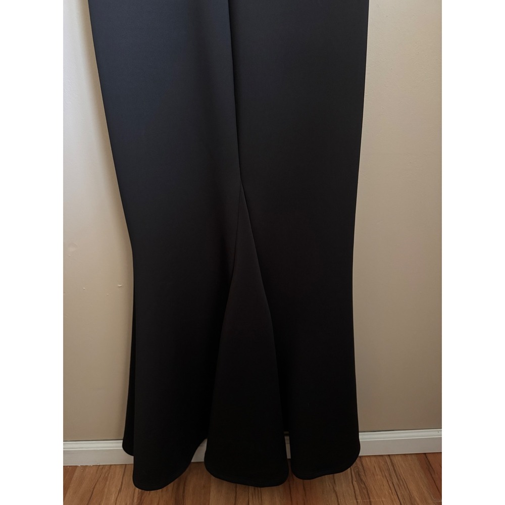 Unbranded Maxi Gown Women XL Black Excellent Cowl Neck Mermaid Formal Dress - Picture 8 of 11